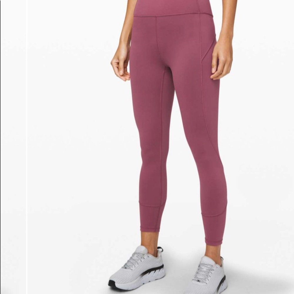 lululemon “in movement” (everlux) tights size 4